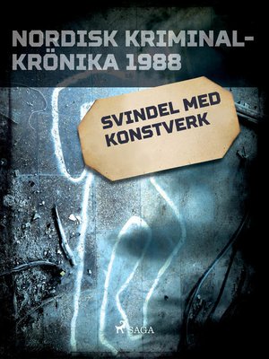 cover image of Svindel med konstverk